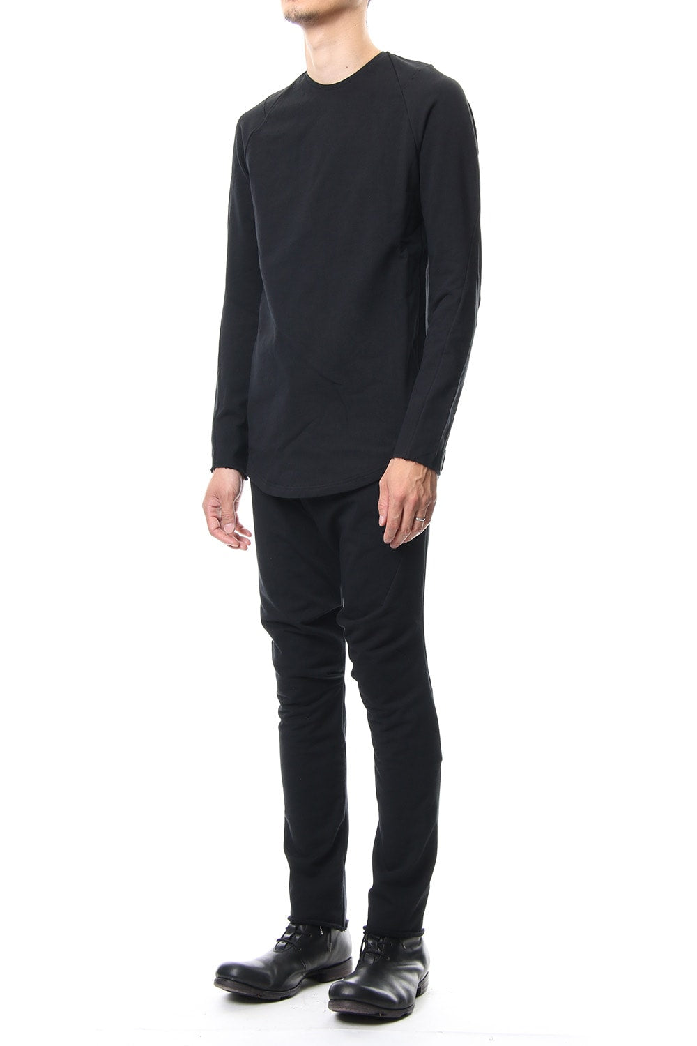 Long Sleeve Cotton Stretch Jersey
