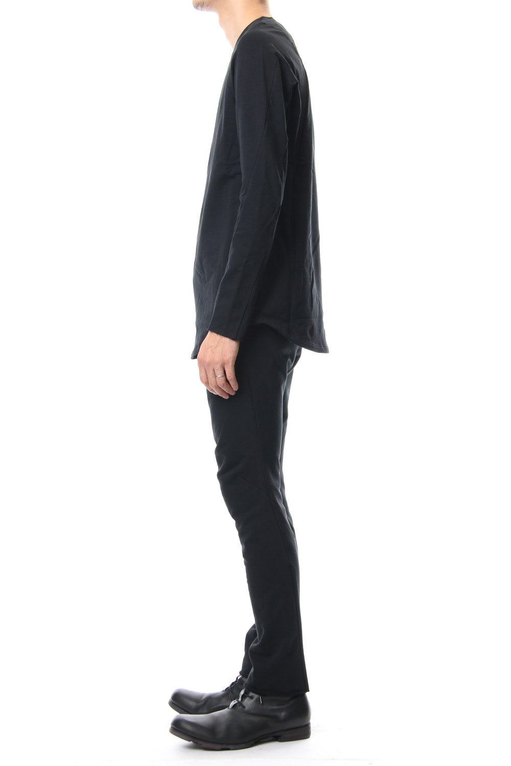 Long Sleeve Cotton Stretch Jersey