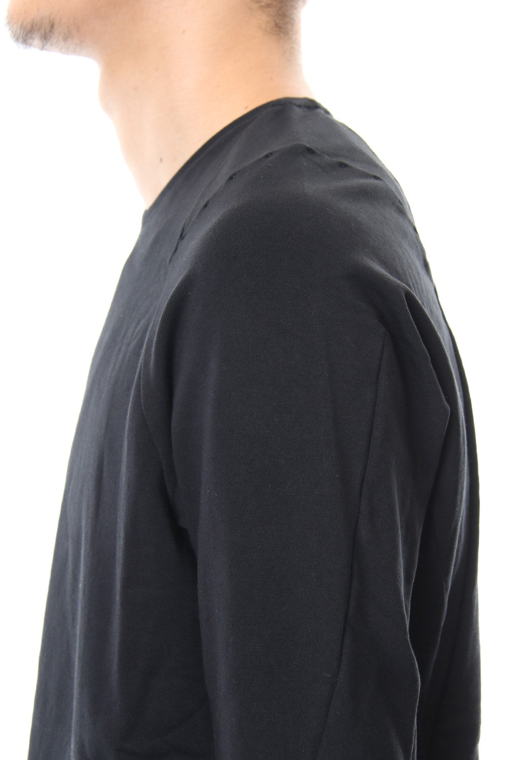 Long Sleeve Cotton Stretch Jersey