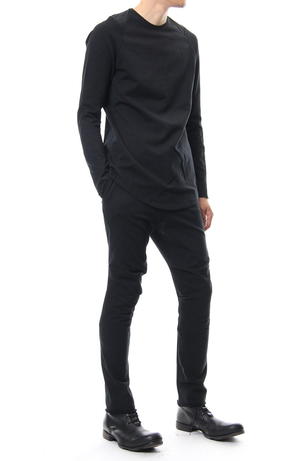 Long Sleeve Cotton Stretch Jersey