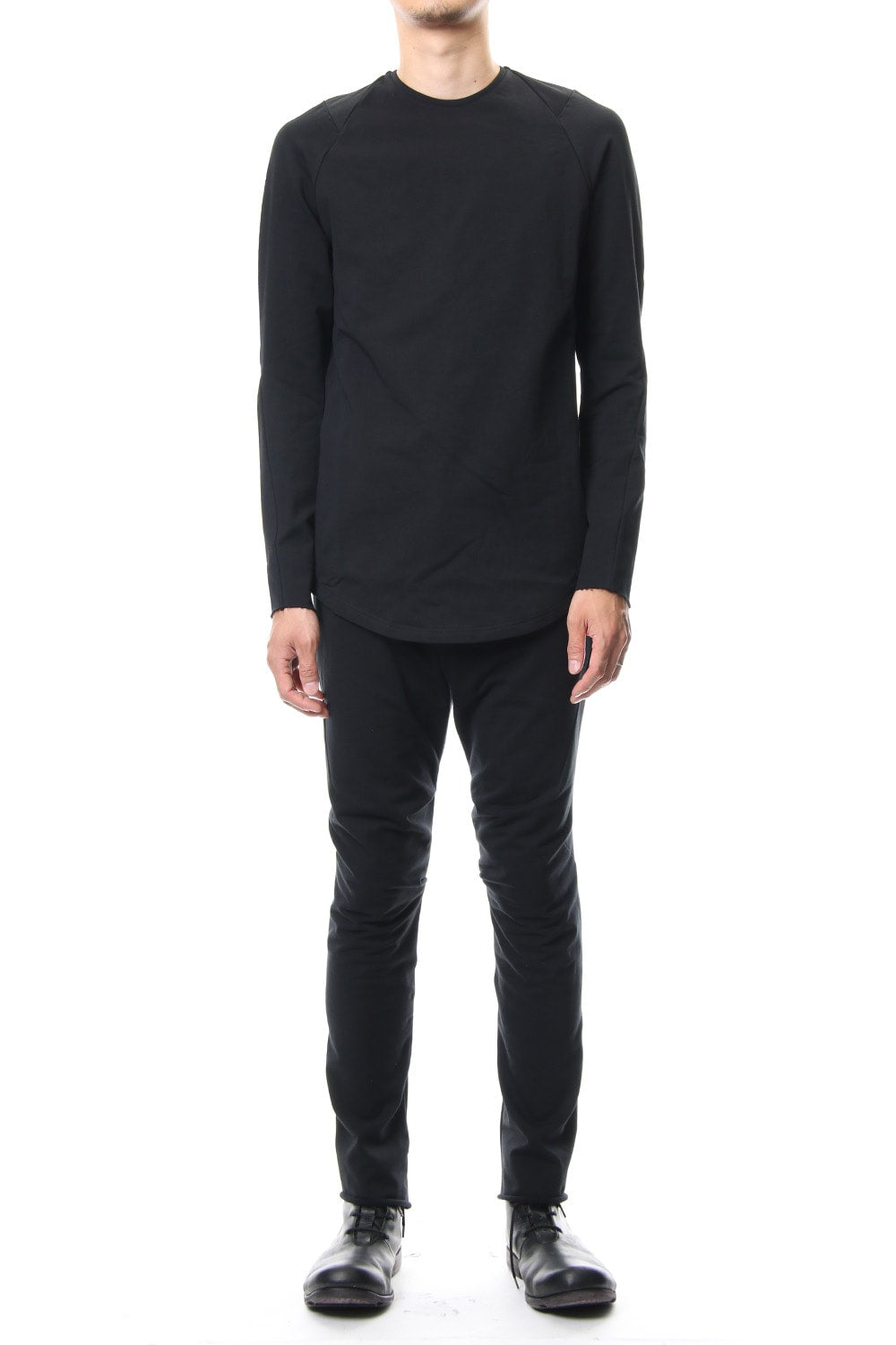 Long Sleeve Cotton Stretch Jersey