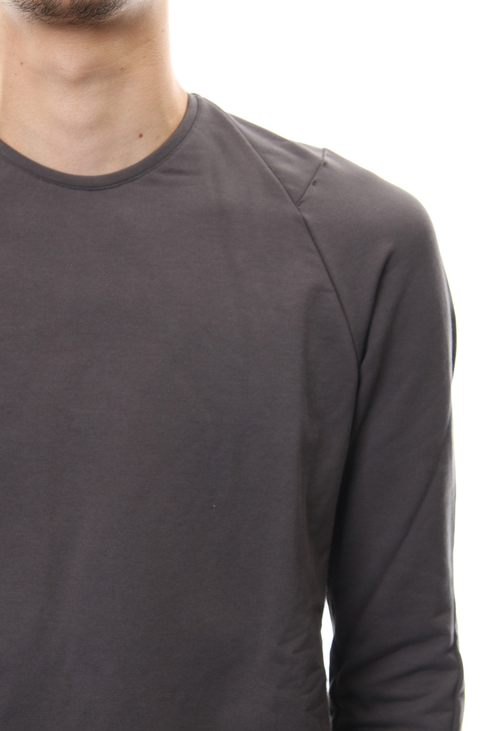 Long Sleeve Cotton Stretch Jersey