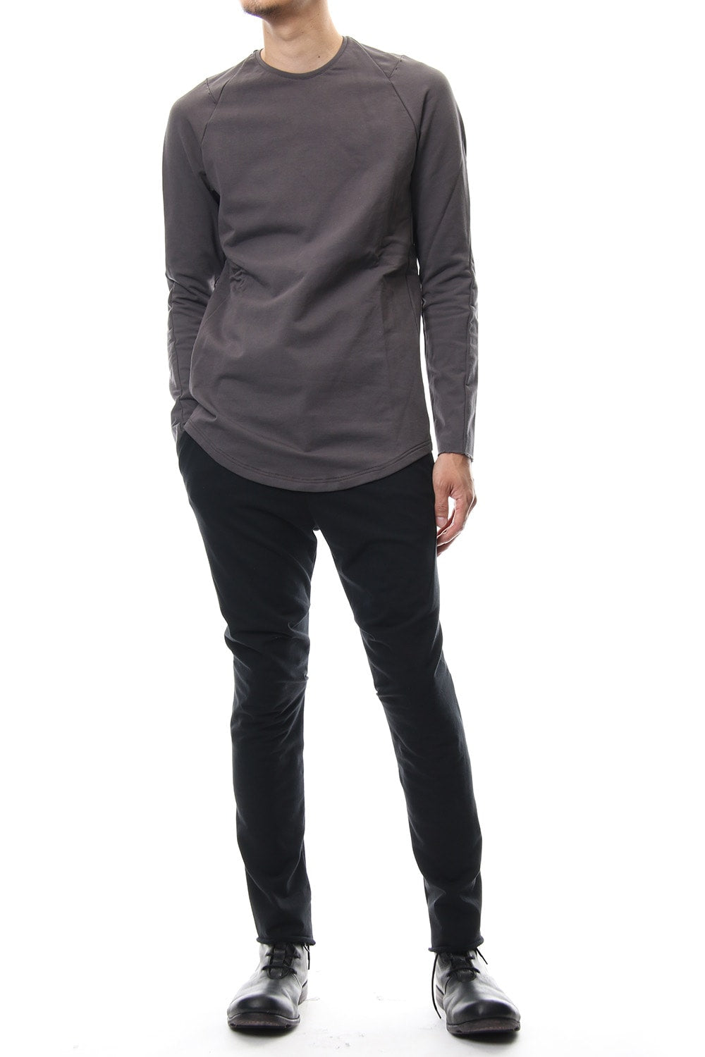 Long Sleeve Cotton Stretch Jersey