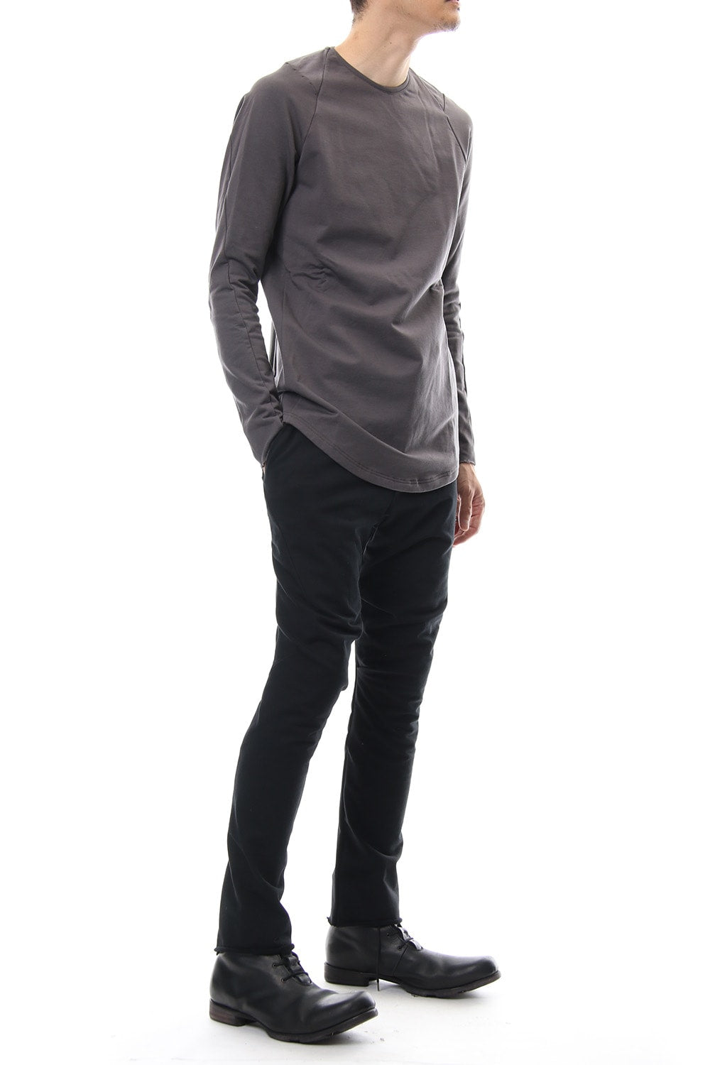 Long Sleeve Cotton Stretch Jersey