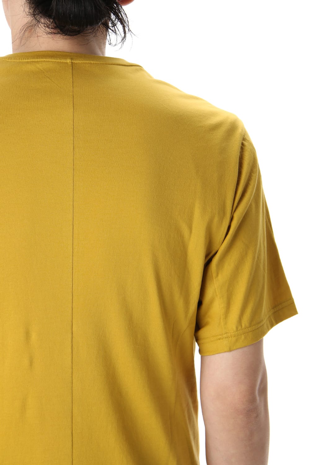 Short Sleeve egyptian cotton jersey (SUVIN) - Dirty Yellow