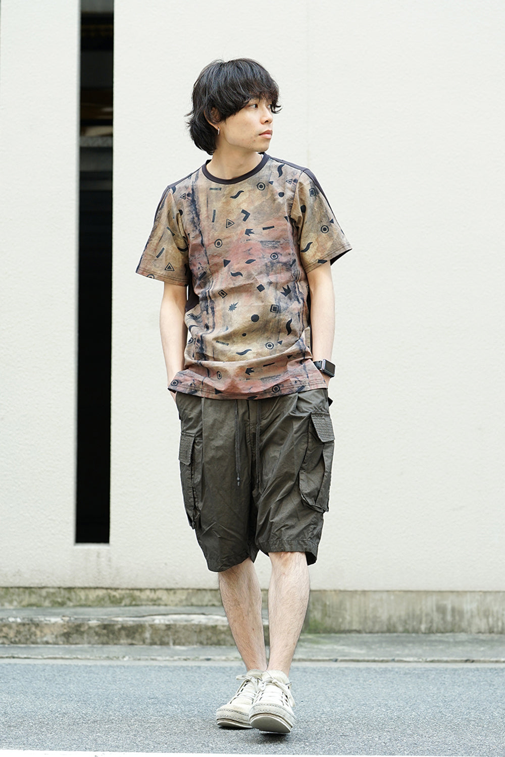 Short sleeve Shinsaku Nagata × DEVOA Loose fit