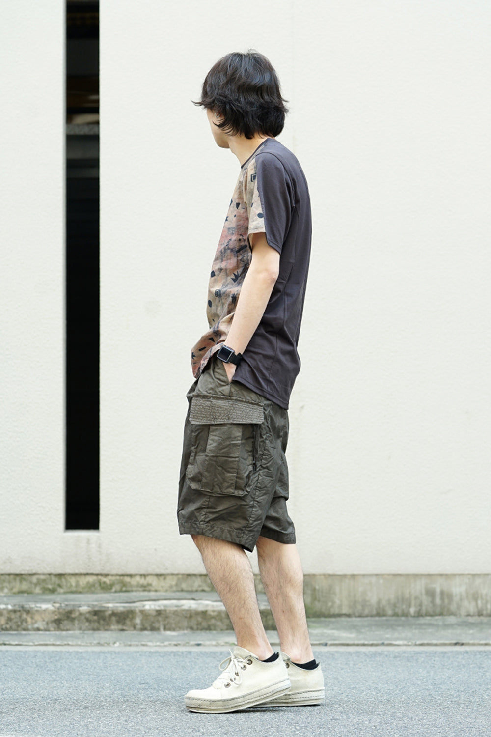 Short sleeve Shinsaku Nagata × DEVOA Loose fit