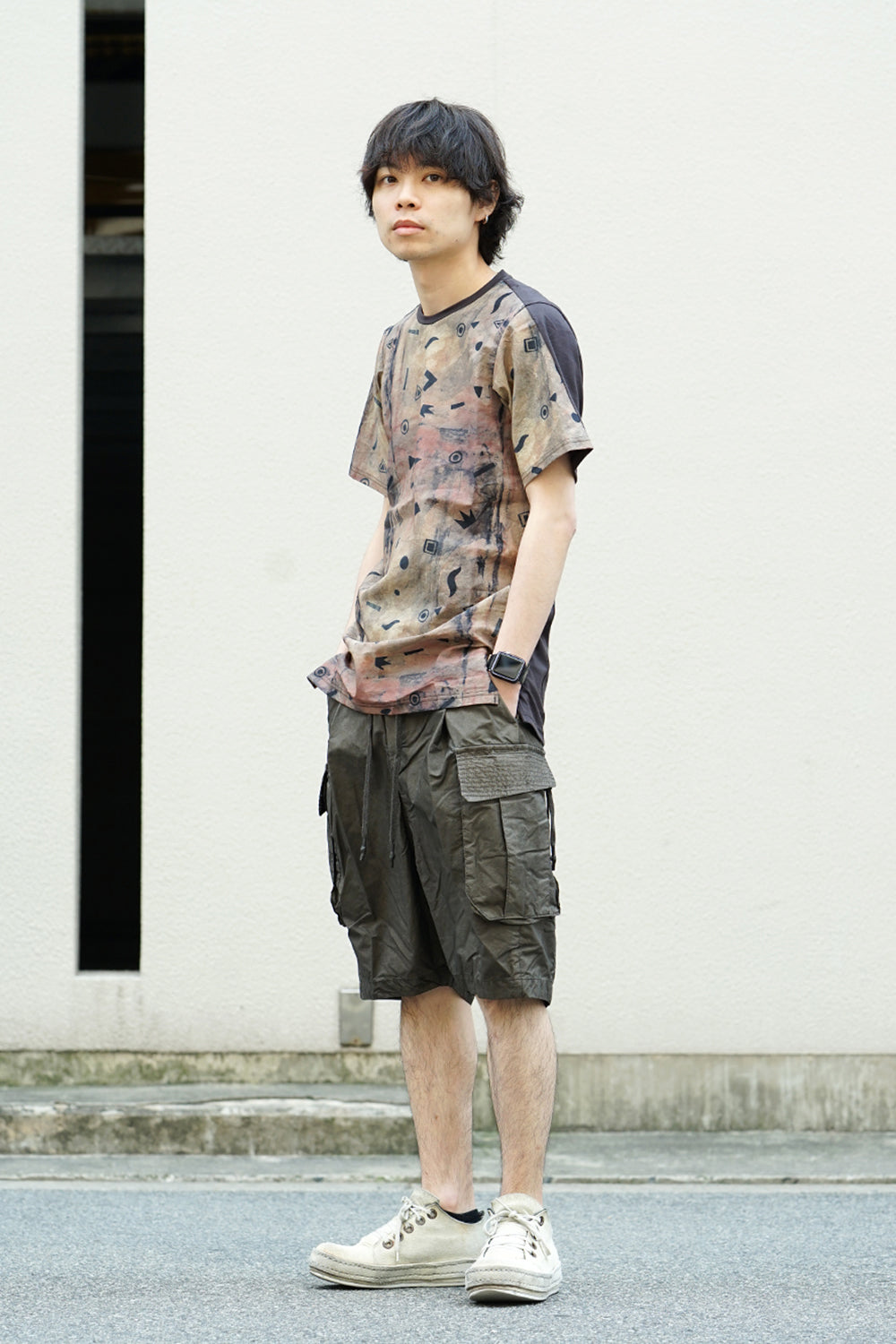 Short sleeve Shinsaku Nagata × DEVOA Loose fit