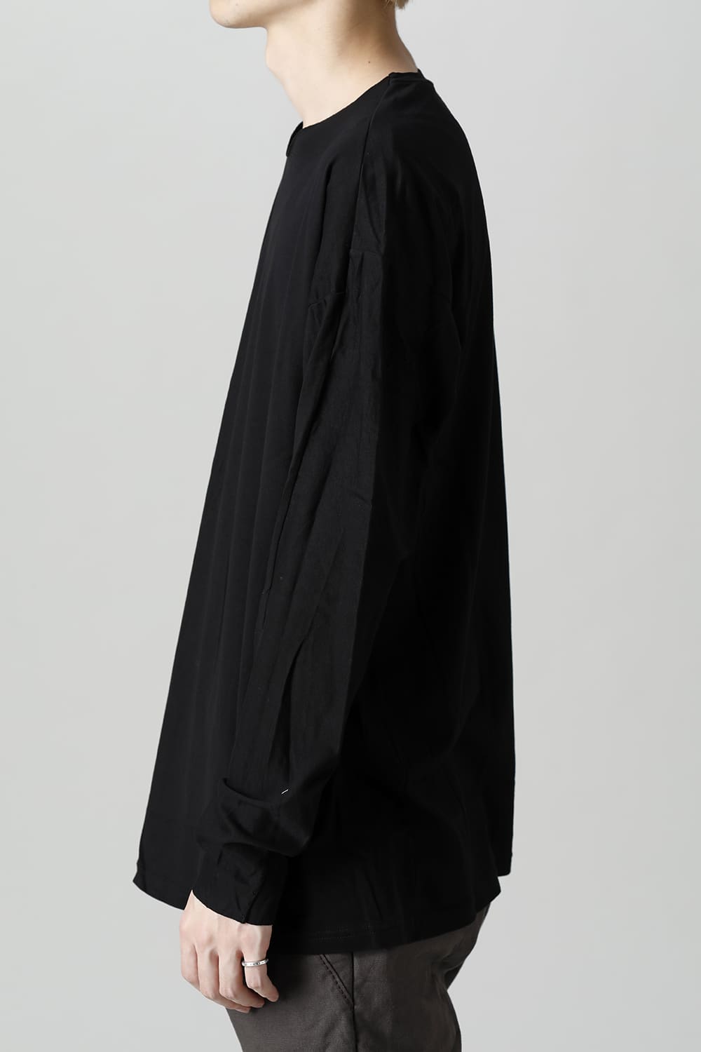 Long sleeve 100/3 Salt shrinking jersey Black