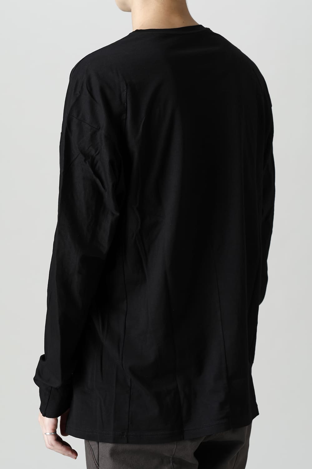Long sleeve 100/3 Salt shrinking jersey Black