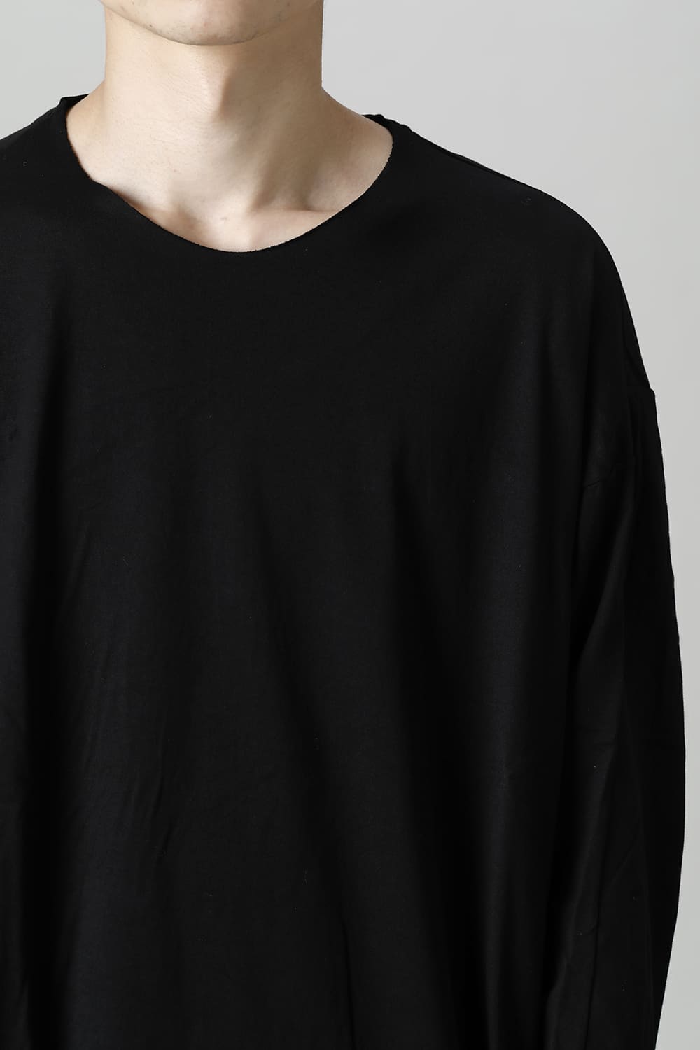 Long sleeve 100/3 Salt shrinking jersey Black