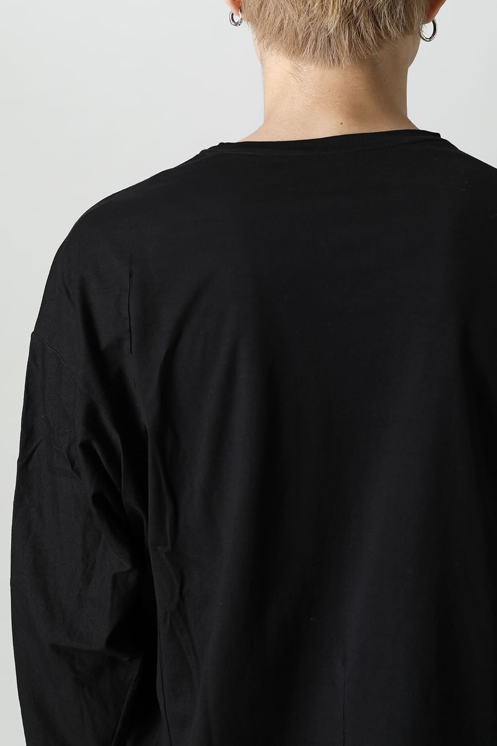 Long sleeve 100/3 Salt shrinking jersey Black