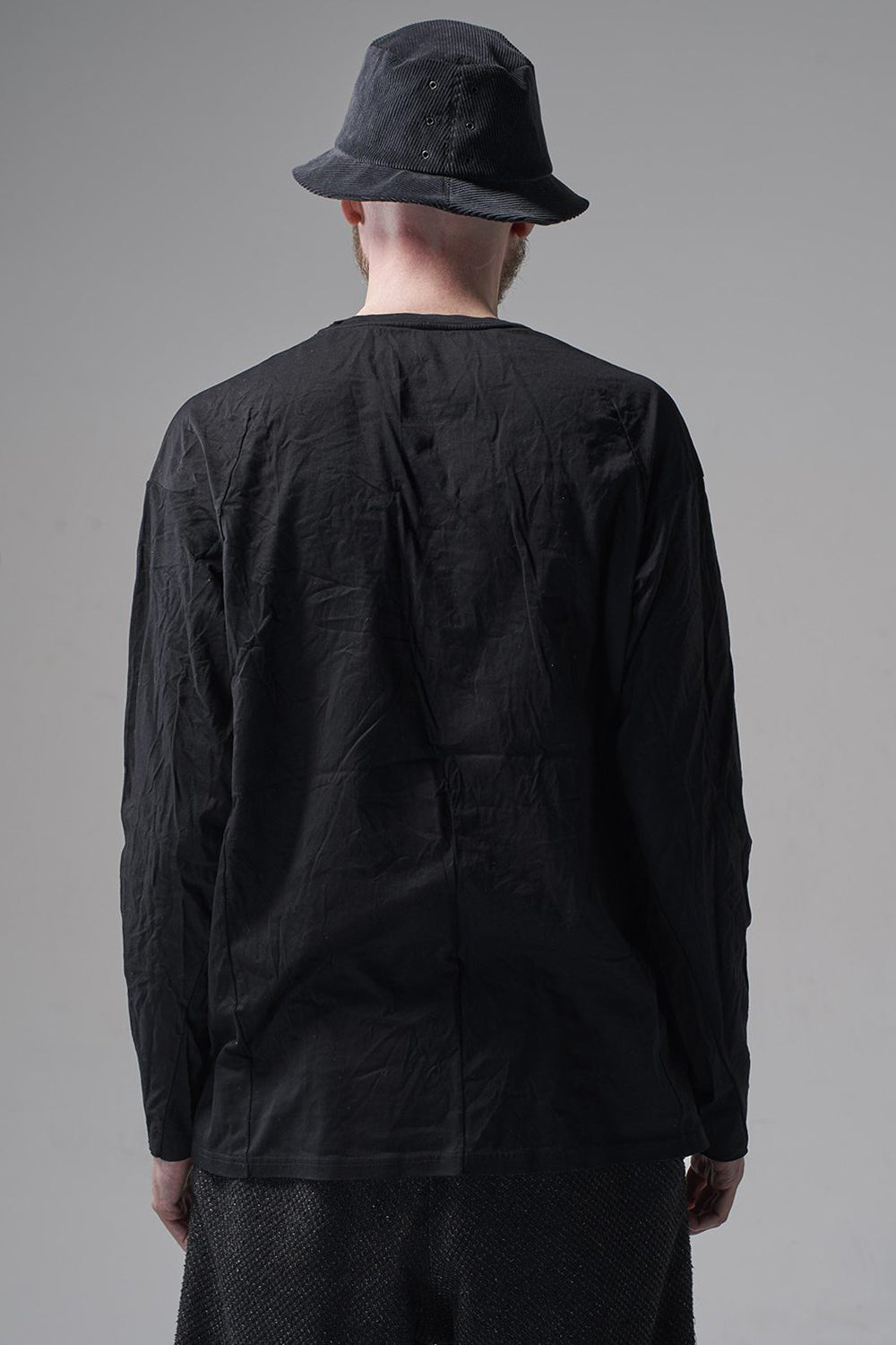 Long sleeve 100/3 Salt shrinking jersey Black