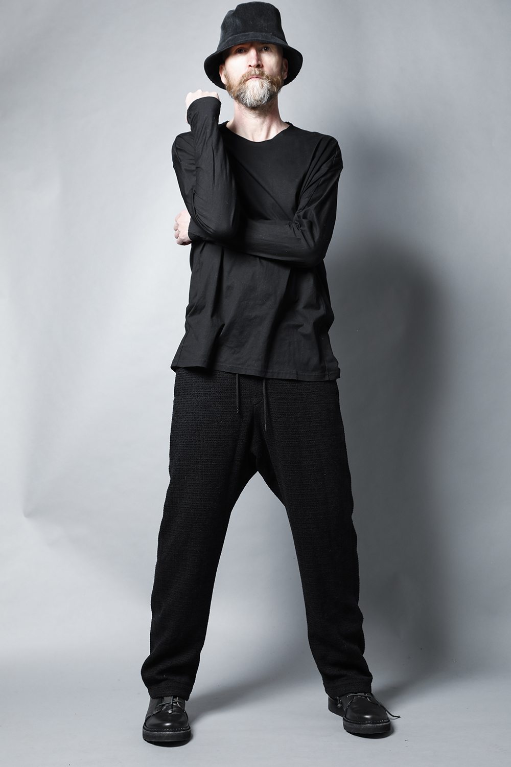 Long sleeve 100/3 Salt shrinking jersey Black