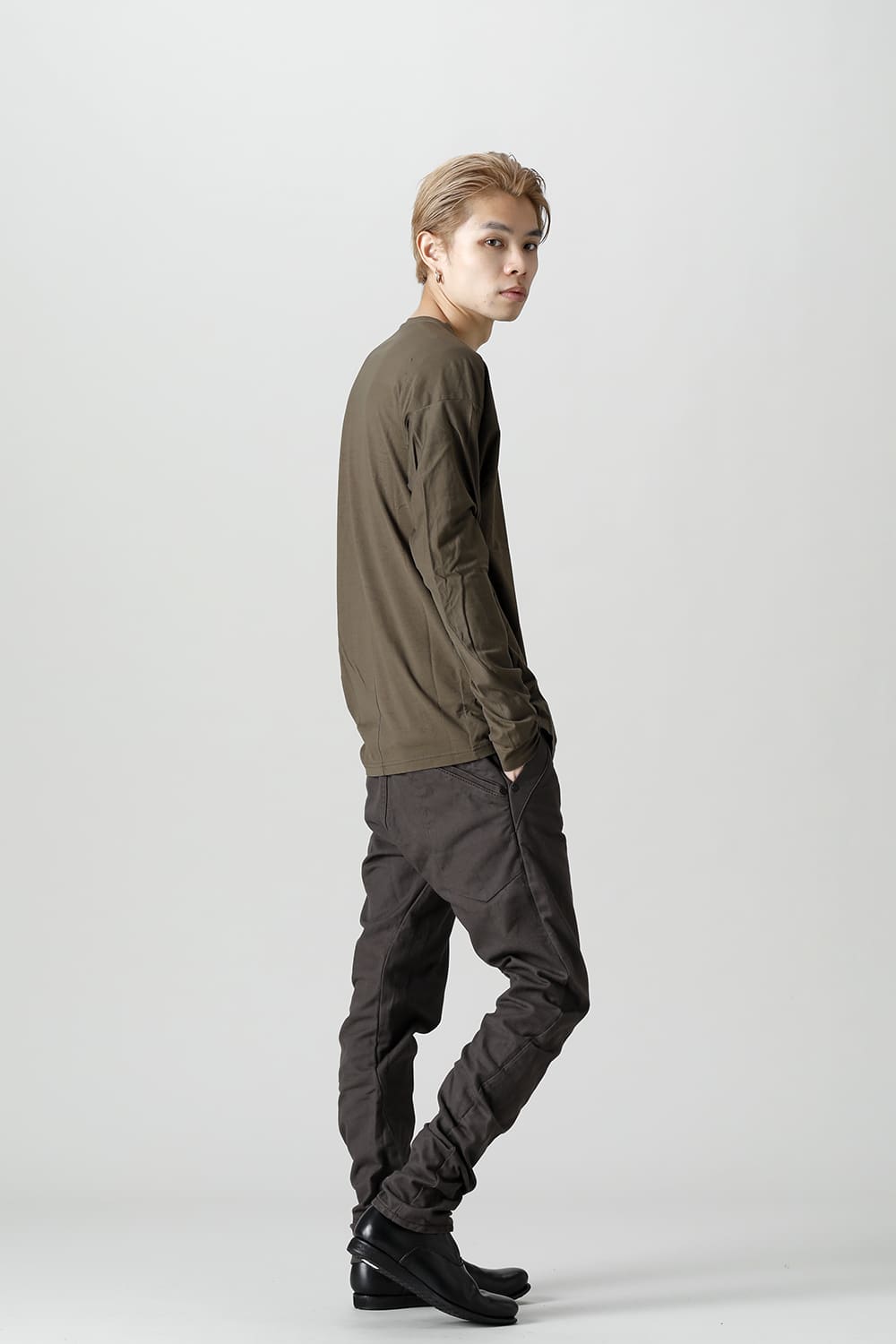 Long sleeve 100/3 Salt shrinking jersey Dark Forest