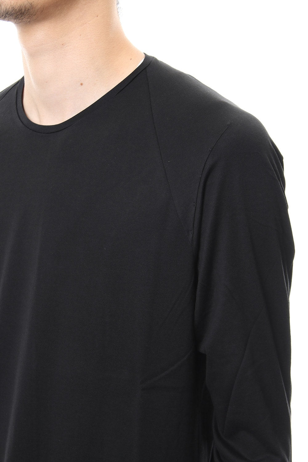 Long sleeve  egyptian cotton  jersey ( SUVIN ) Black