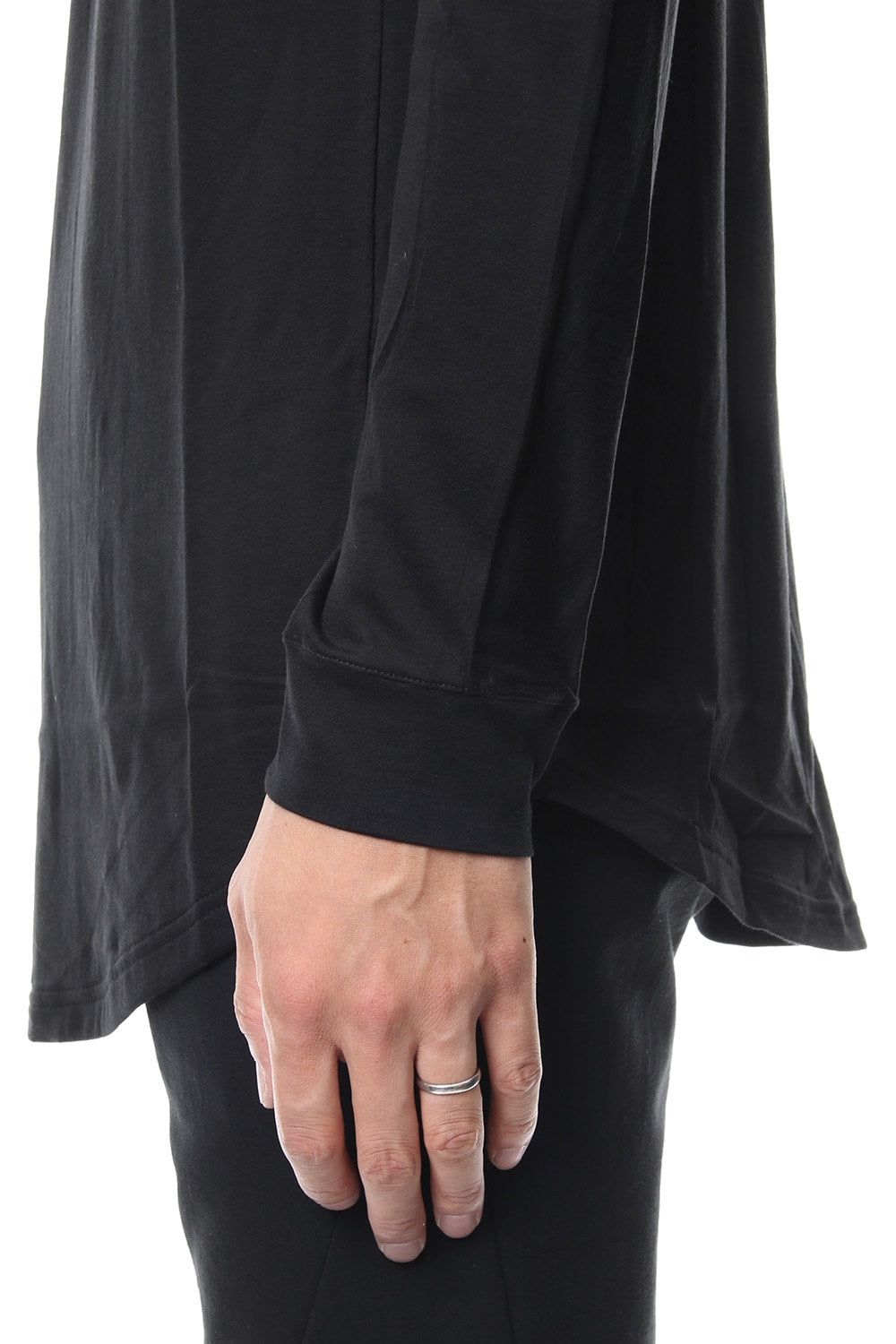 Long sleeve  egyptian cotton  jersey ( SUVIN ) Black