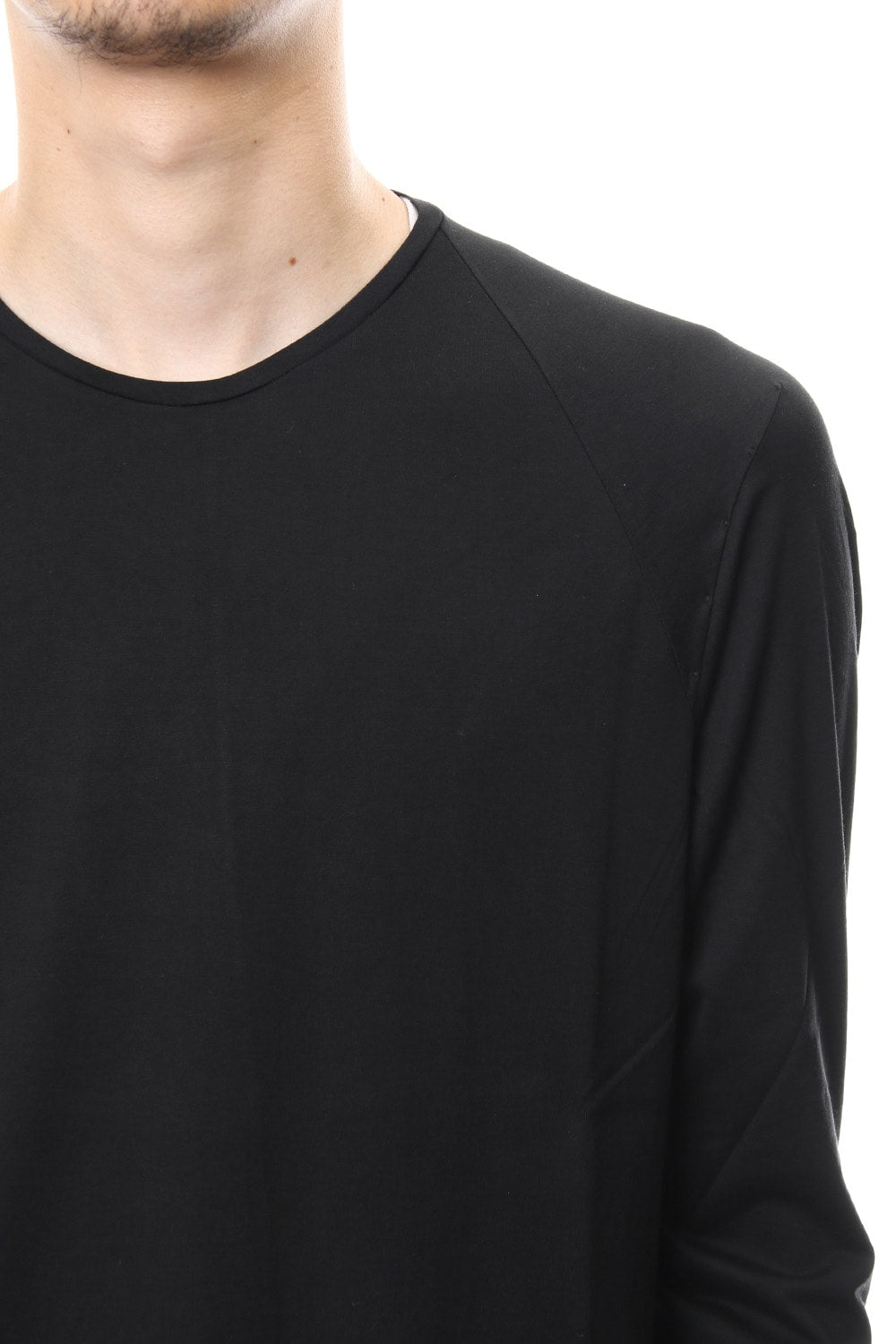 Long sleeve  egyptian cotton  jersey ( SUVIN ) Black