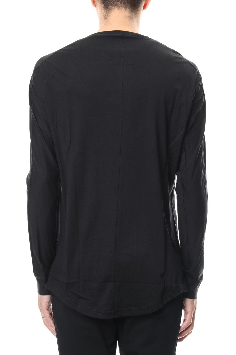 Long sleeve  egyptian cotton  jersey ( SUVIN ) Black