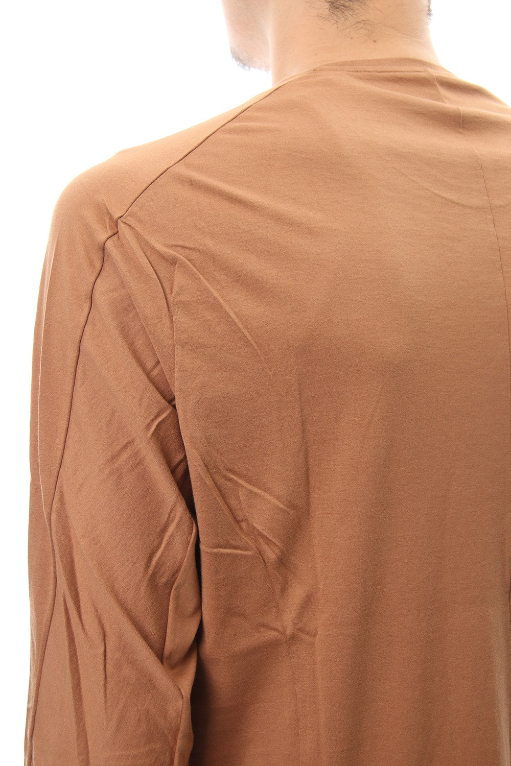 Long sleeve  egyptian cotton  jersey ( SUVIN ) Camel