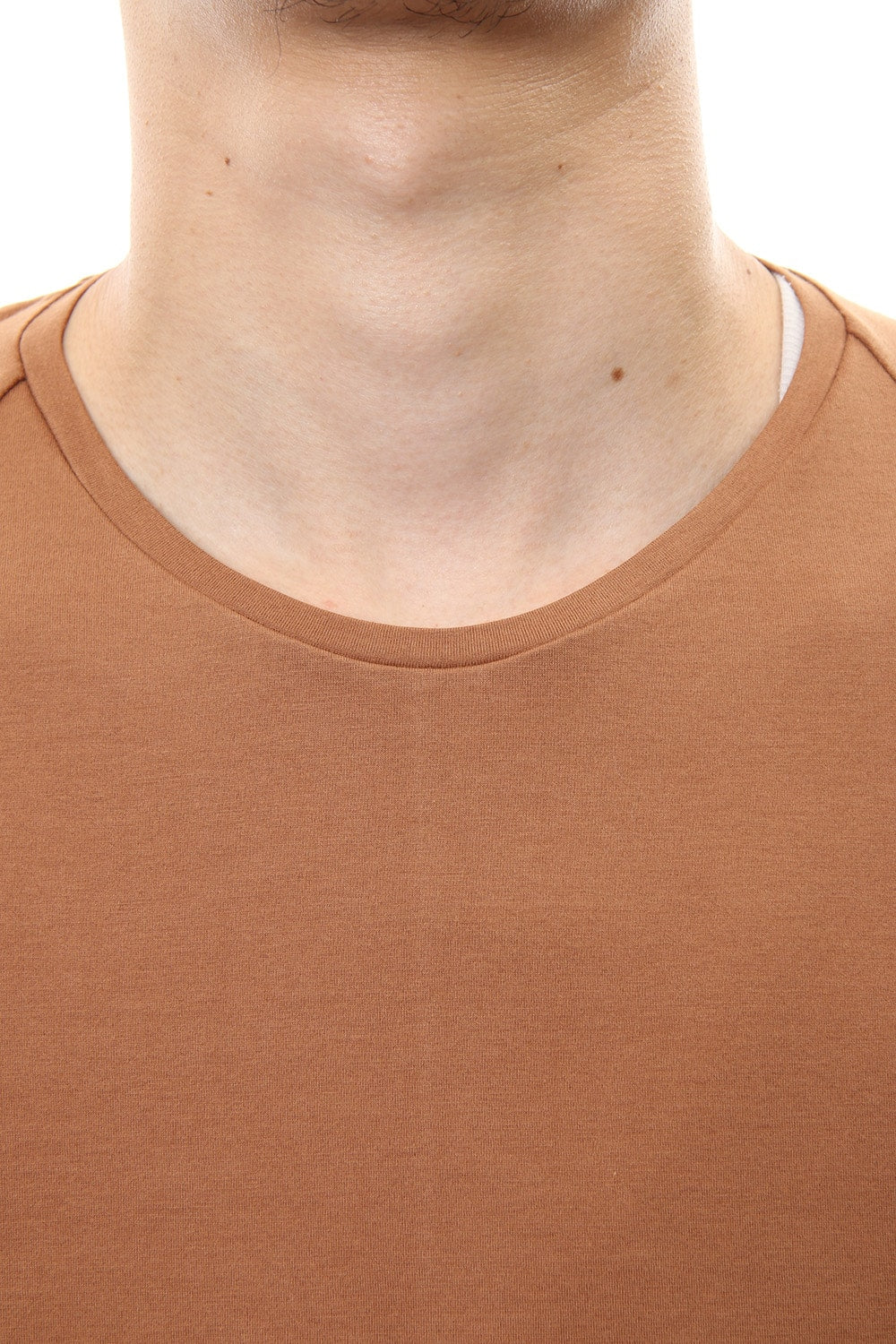 Long sleeve  egyptian cotton  jersey ( SUVIN ) Camel