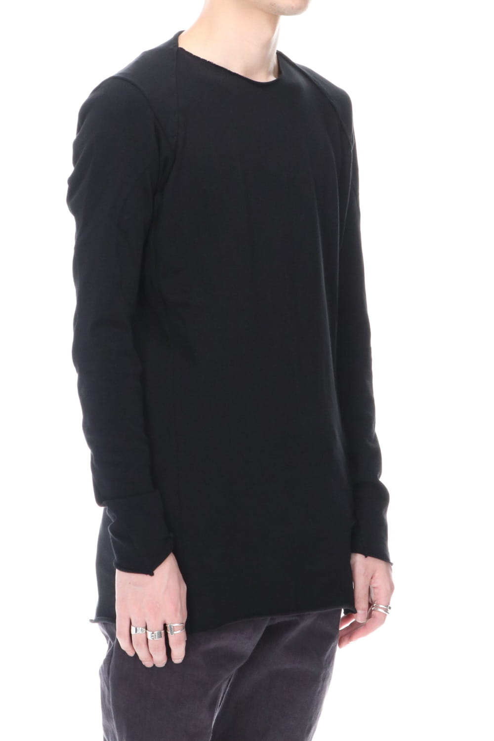 Long sleeve medium jersey Black