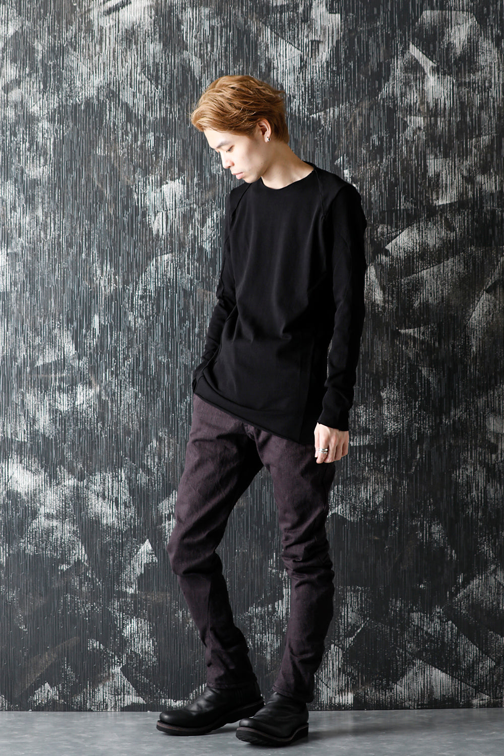 Long sleeve medium jersey Black