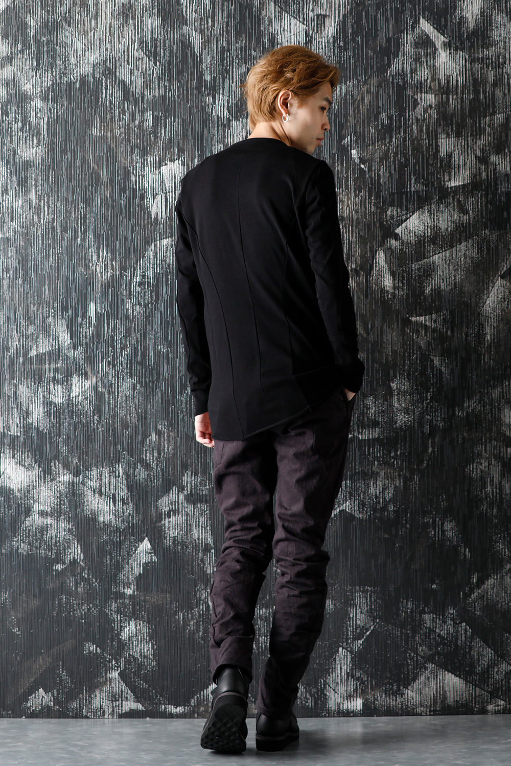 Long sleeve medium jersey Black