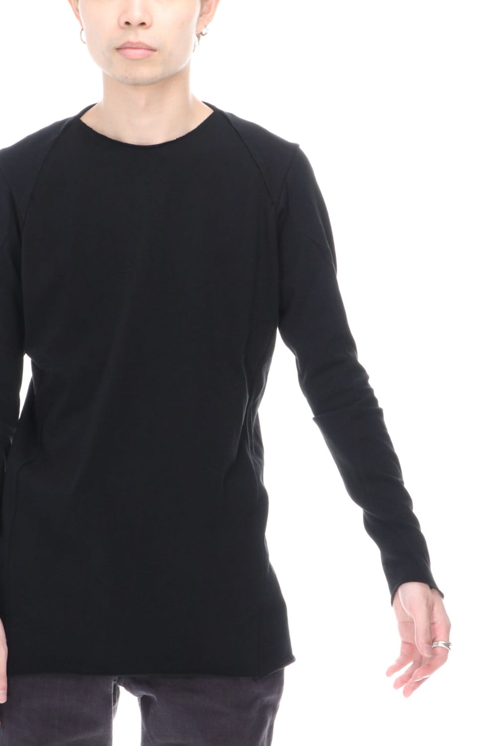 Long sleeve medium jersey Black