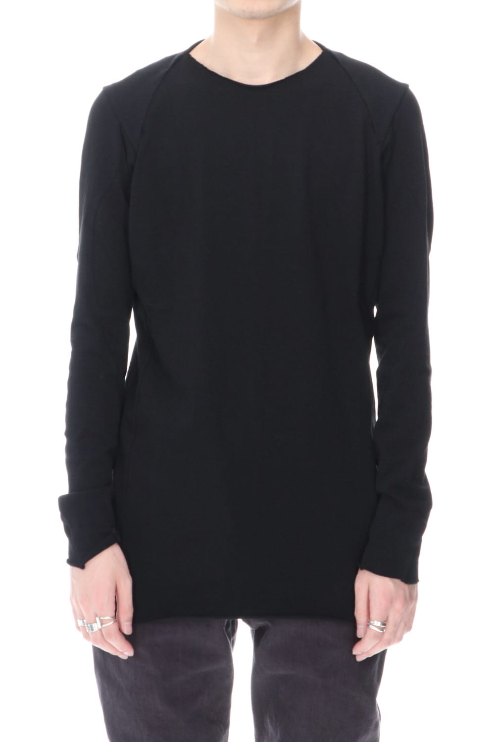 Long sleeve medium jersey Black