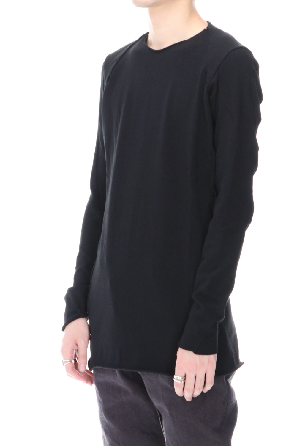 Long sleeve medium jersey Black