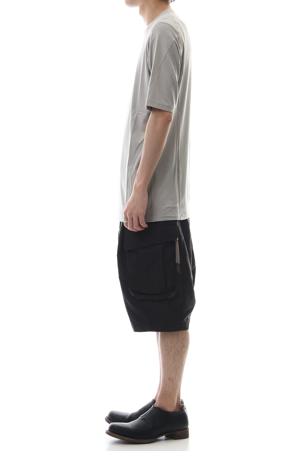 Short sleeve Cotton stretch jersey Loose fit - Plaster