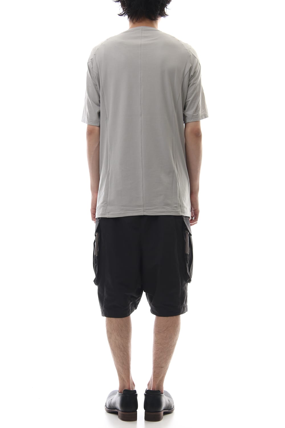 Short sleeve Cotton stretch jersey Loose fit - Plaster