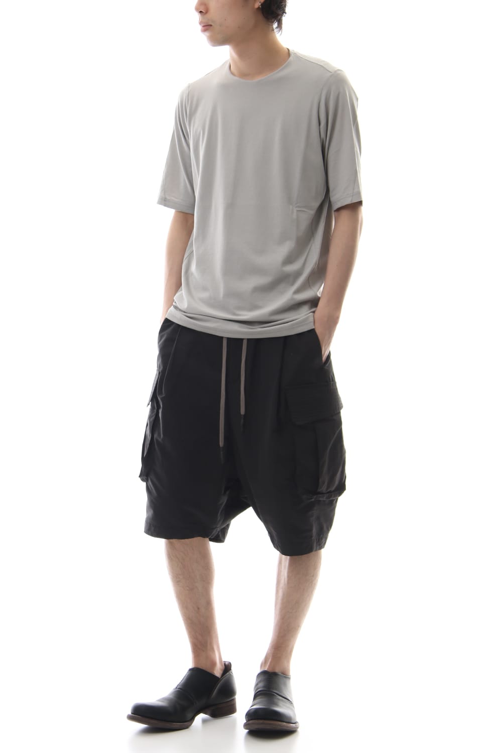 Short sleeve Cotton stretch jersey Loose fit - Plaster