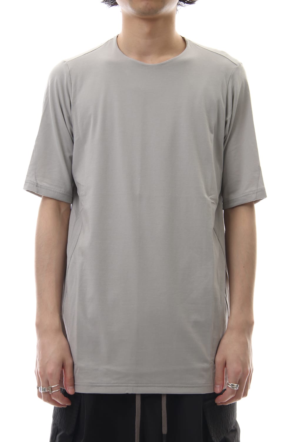 Short sleeve Cotton stretch jersey Loose fit - Plaster