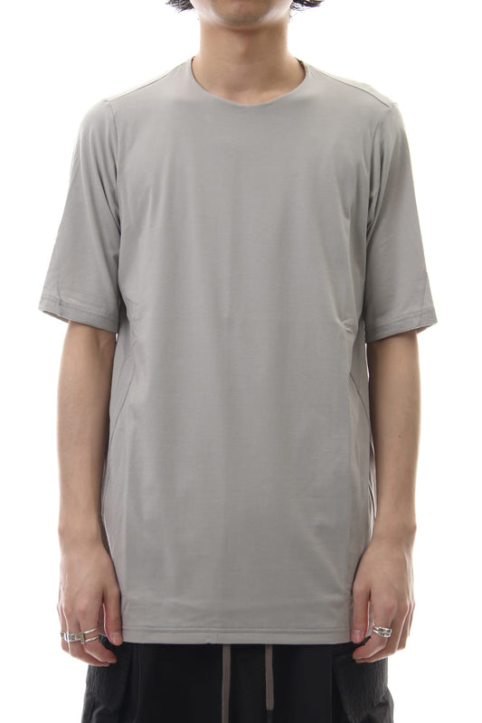 Short sleeve Cotton stretch jersey Loose fit - Plaster