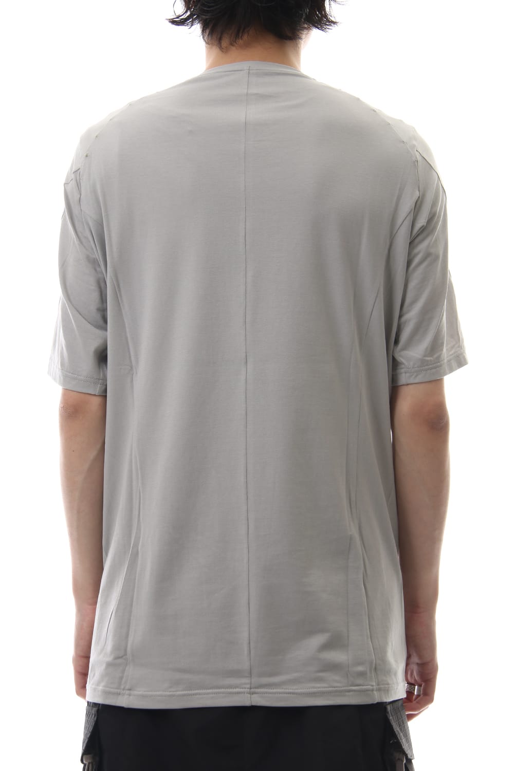 Short sleeve Cotton stretch jersey Loose fit - Plaster