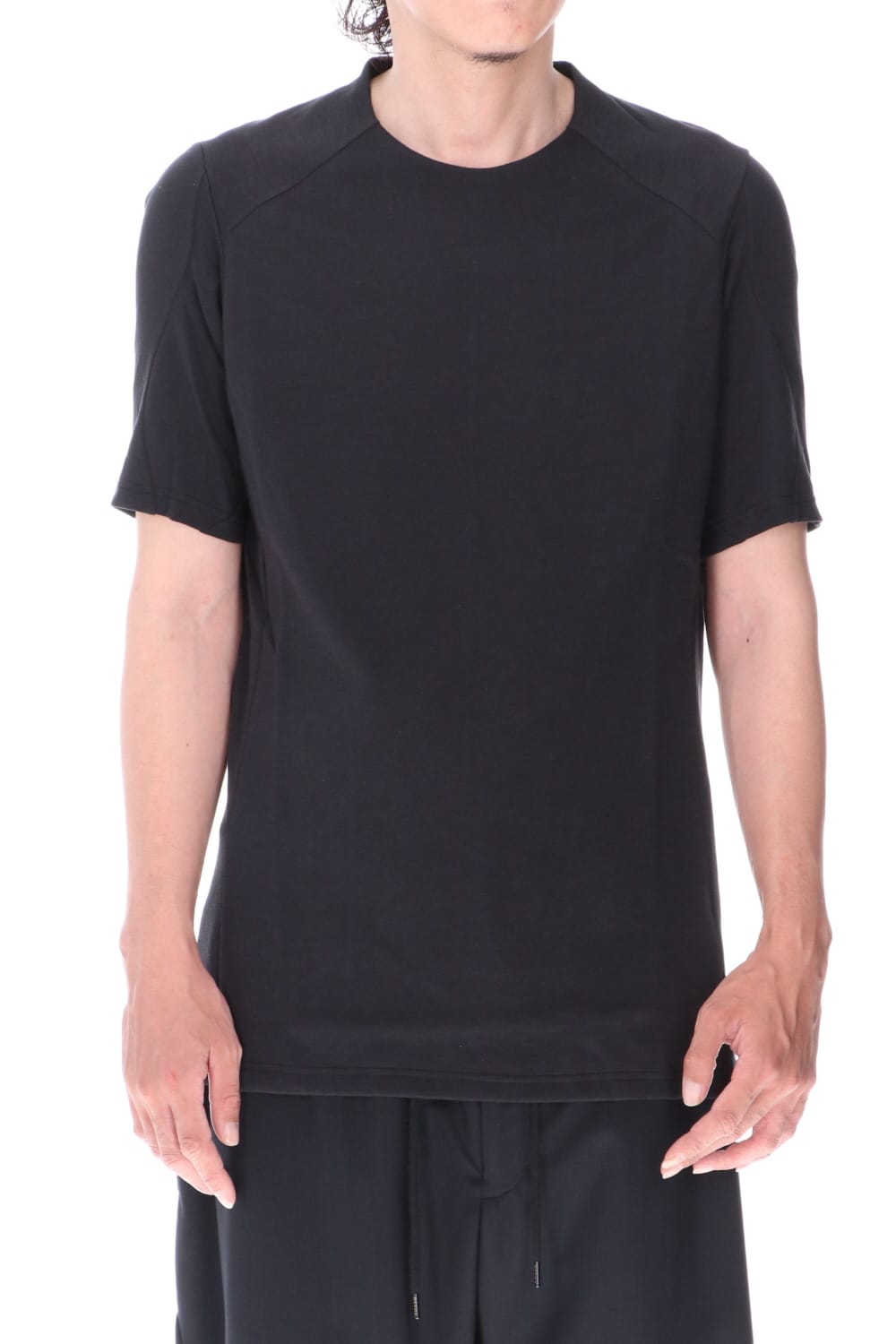 Short sleeve soft jersey Black