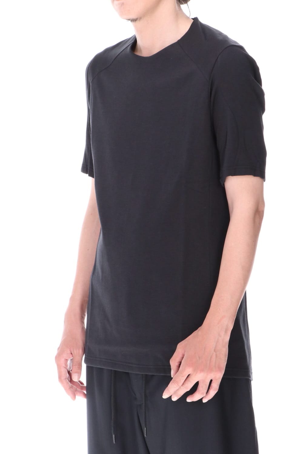 Short sleeve soft jersey Black