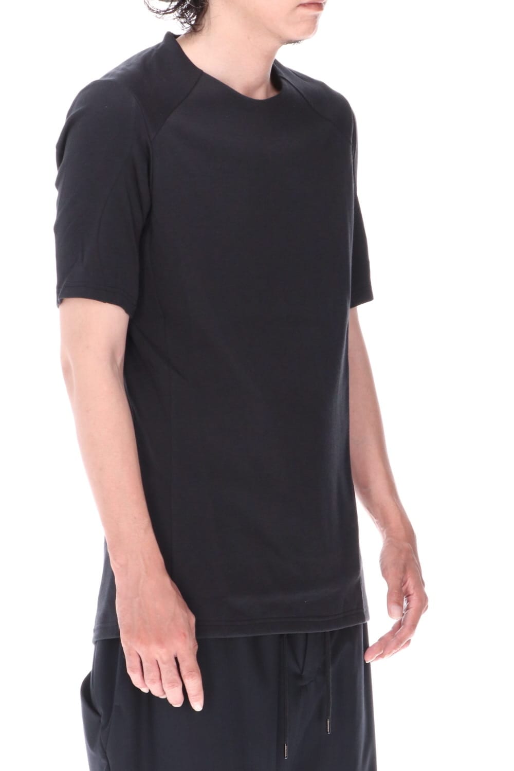 Short sleeve soft jersey Black