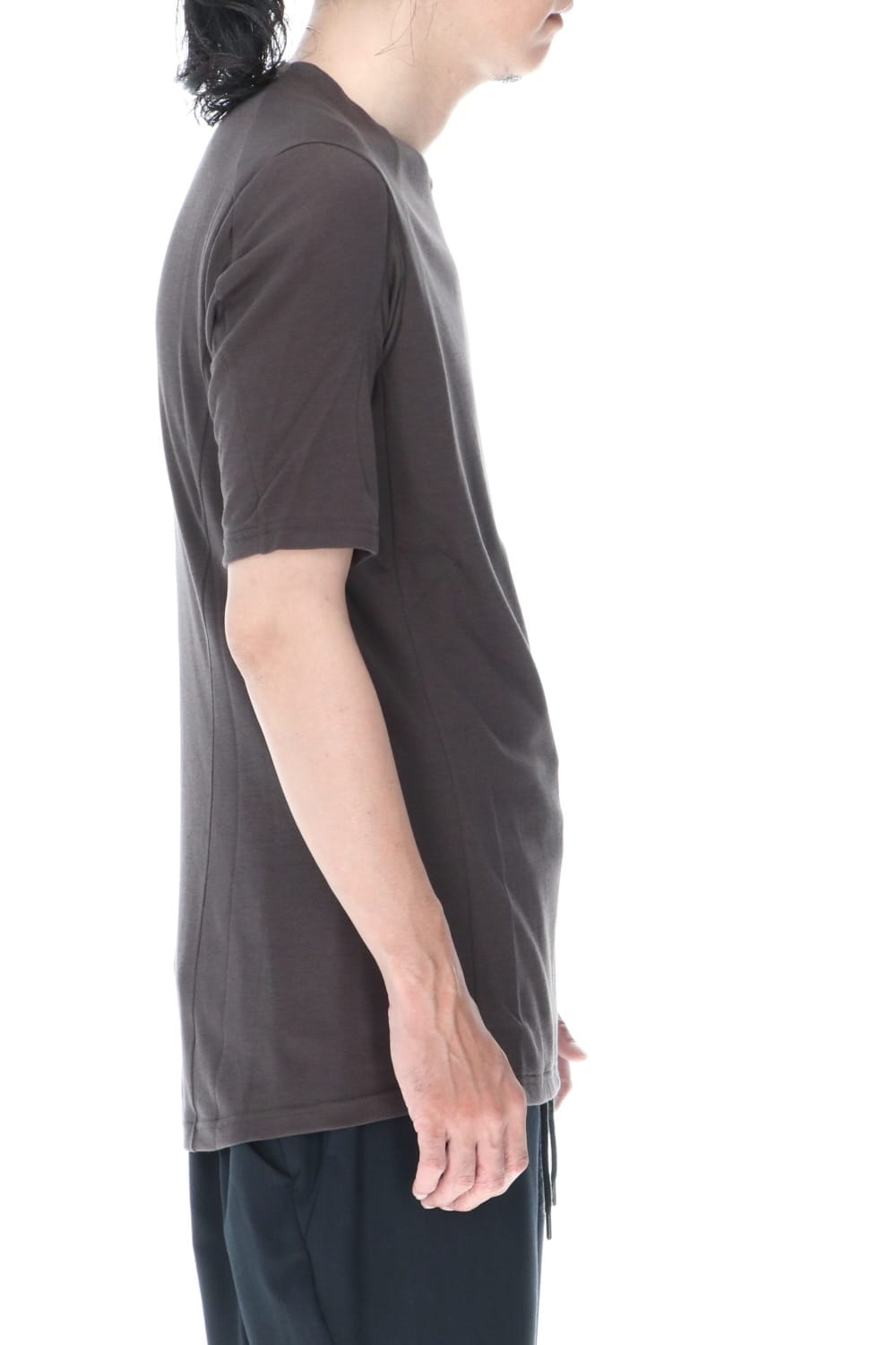 Short sleeve soft jersey Brown Gray