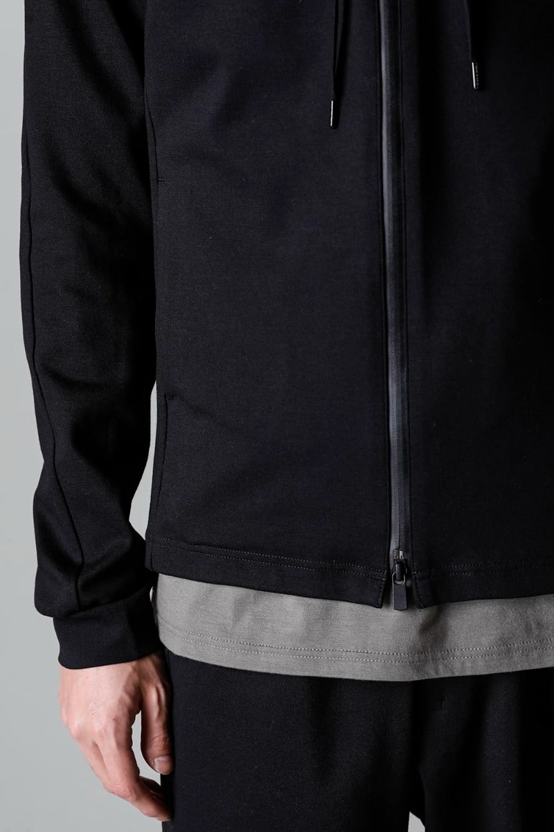 ハイネック トラックジャケット ストレッチ ヴィスコース