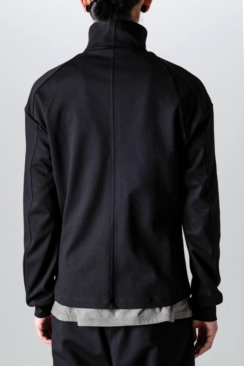 ハイネック トラックジャケット ストレッチ ヴィスコース