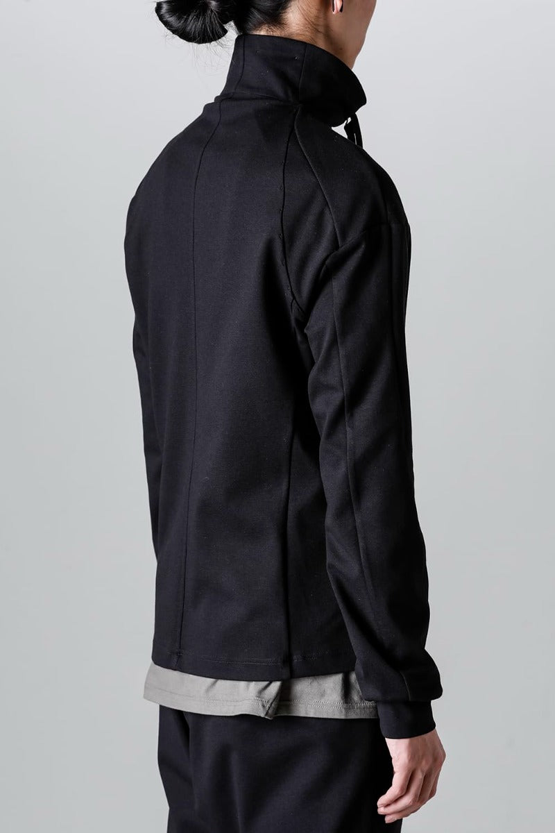 ハイネック トラックジャケット ストレッチ ヴィスコース