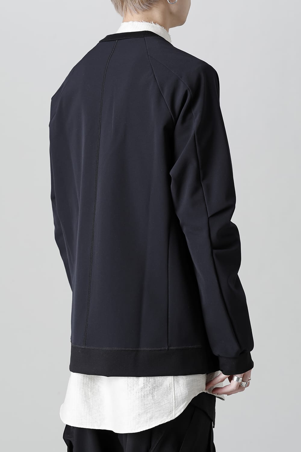 Long sleeve merino wool jersey bonding