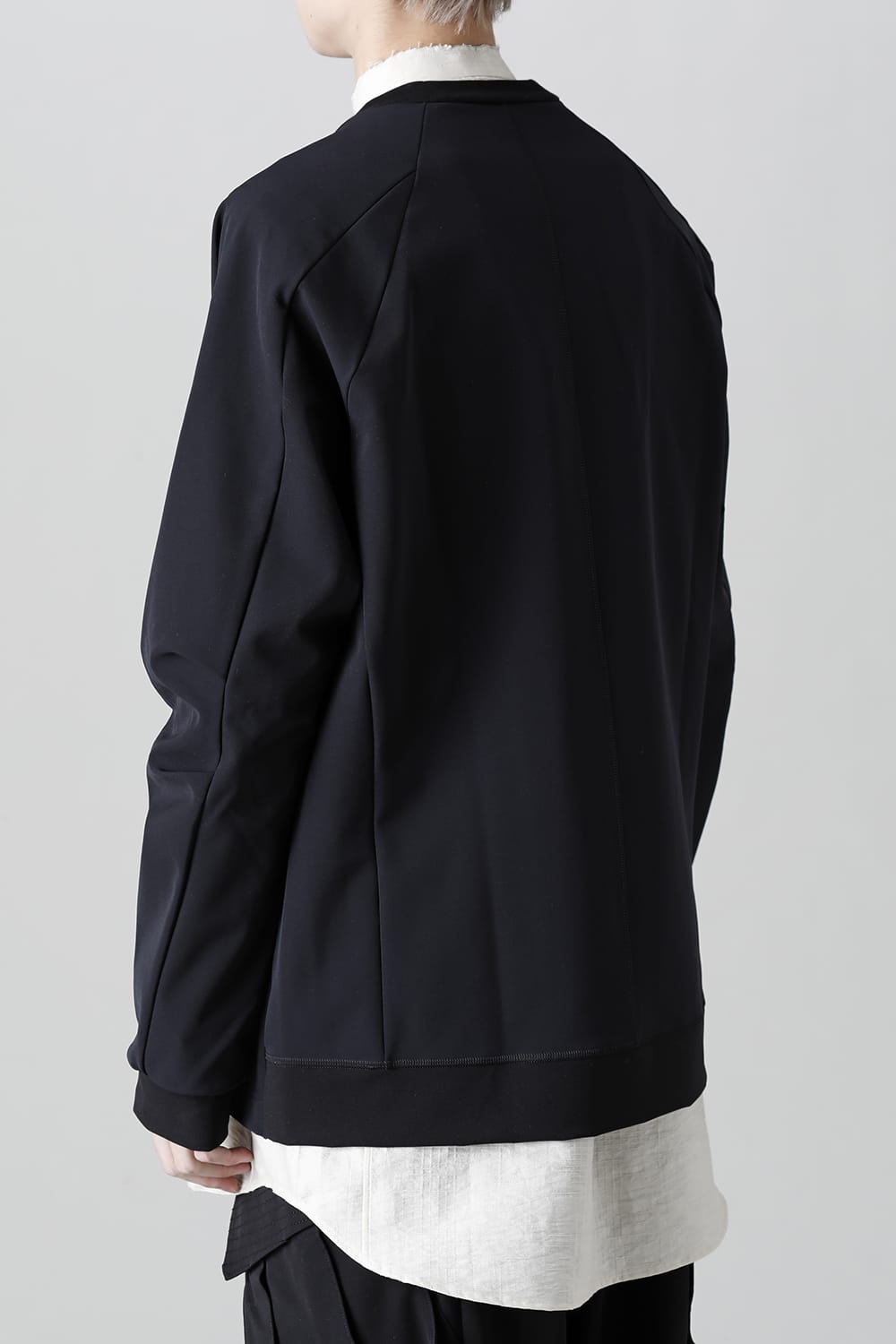 Long sleeve merino wool jersey bonding