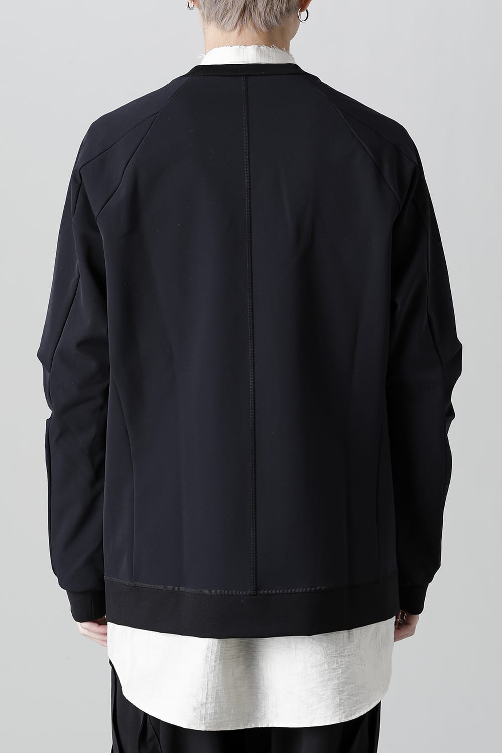 Long sleeve merino wool jersey bonding