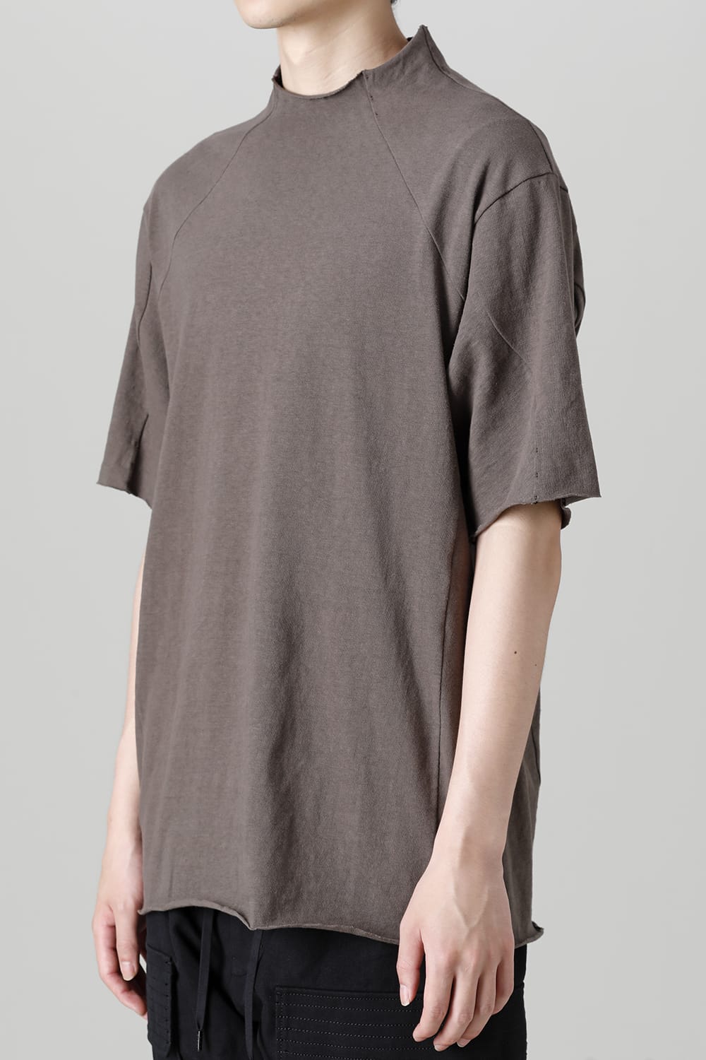 Short sleeve cotton jersey Gray