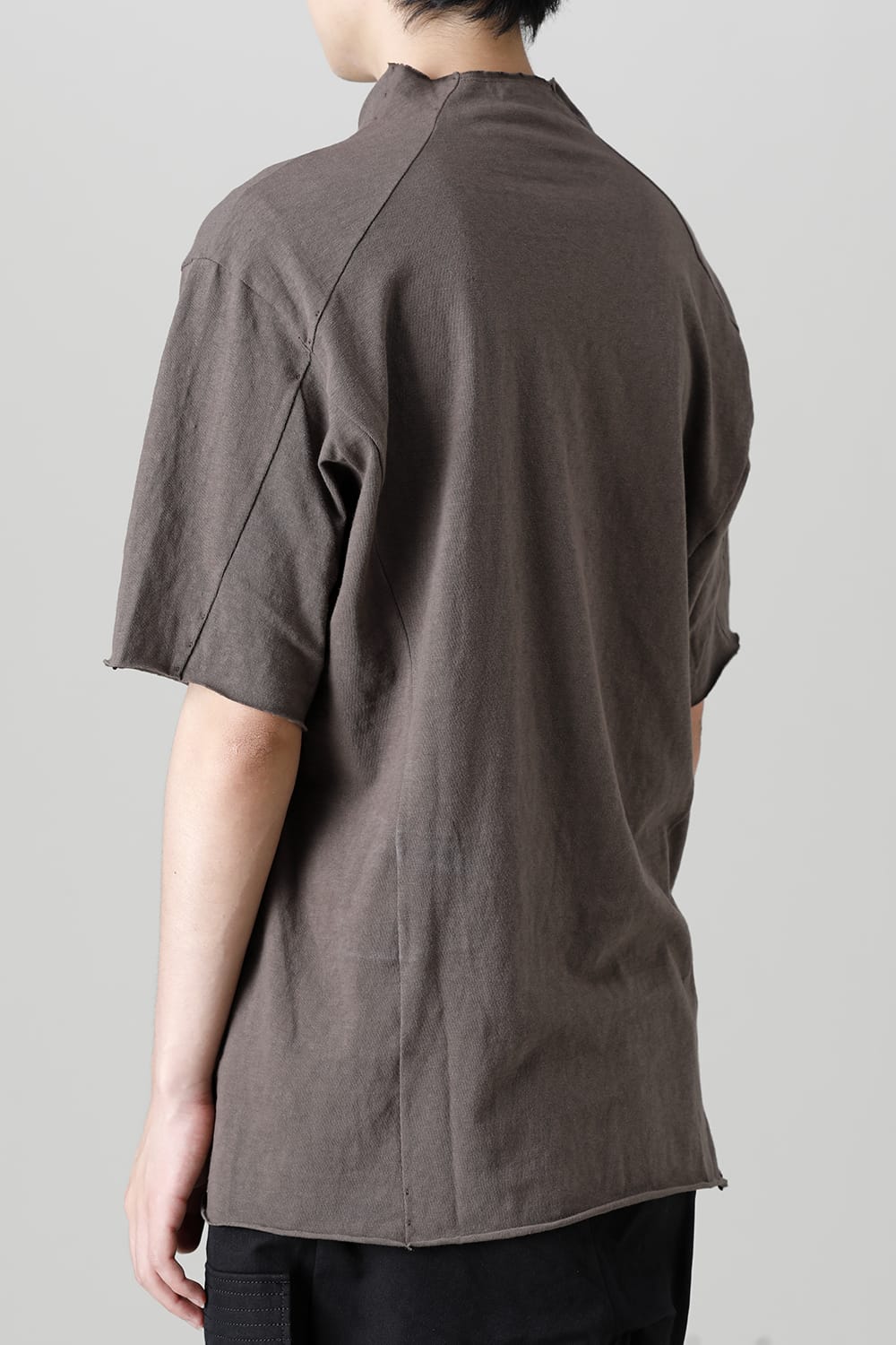 Short sleeve cotton jersey Gray