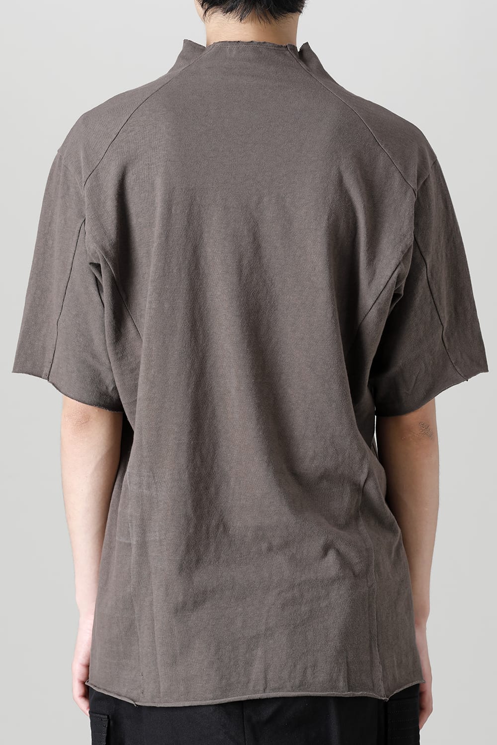 Short sleeve cotton jersey Gray